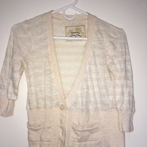 vintage crop cardigan